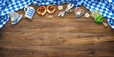 Oktoberfest için rustik arka plan