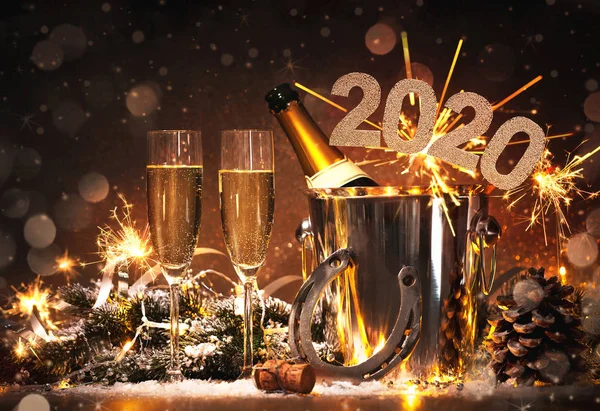 New Years Eve celebration — Stock Photo, Image