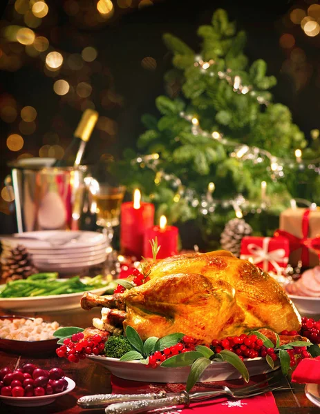 Turcja obiad Bożego Narodzenia — Zdjęcie stockowe