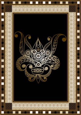 Soyut grafik tasarım ile gizli sembolü. Masonik (freemasonic) çizim. Davet, el ilanı, etiket, poster, afiş, kart, etiket, kapak, web için uygundur. Vektör çizim.