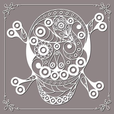 Soyut grafik tasarım ile gizli sembolü. Masonik (freemasonic) çizim. Davet, el ilanı, etiket, poster, afiş, kart, etiket, kapak, web için uygundur. Vektör çizim.