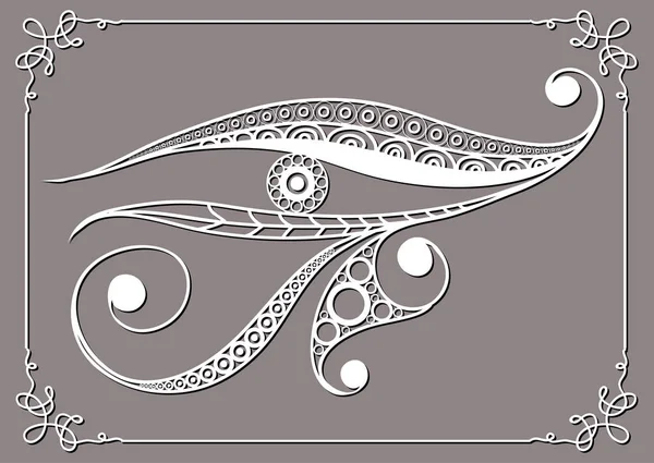 オカルト シンボルの抽象的なデザイン フリーメーソン Freemasonic 招待状 チラシ ステッカー ポスター バナー カード — ストックベクタ