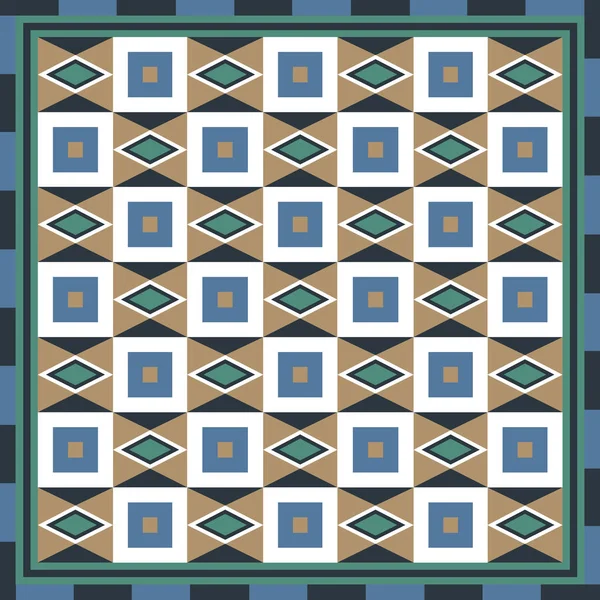 Padrão Abstrato Geométrico Elementos Decorativos Ornamento Étnico Textura Africana Mexicana —  Vetores de Stock