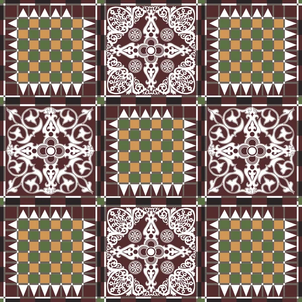 Marokkanisches Muster 9 — Stockvektor