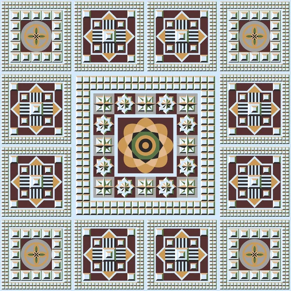 Geometrisches Muster 10 — Stockvektor