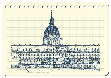 Dekoratif yapı 5 ile grafik illüstrasyon