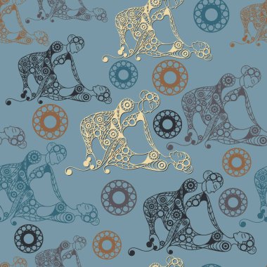 Tay masajı 5 ile Grafik illüstrasyon