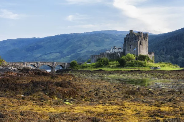 Eilean donan castle, wyżyny, Szkocja. Obrazy Stockowe bez tantiem