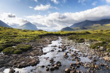 Cuillin hills, Isle of skye, İskoçya