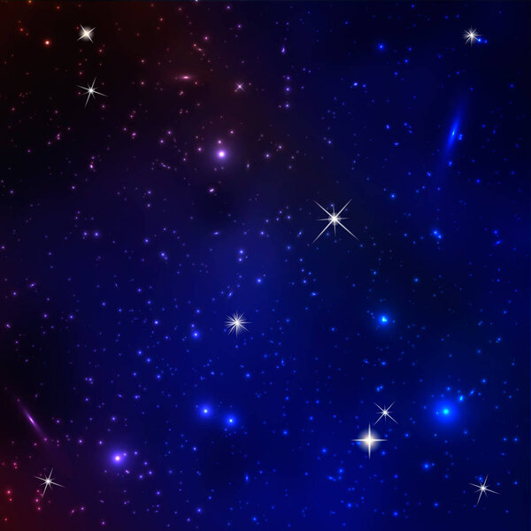 Abstract cosmos background with stars
