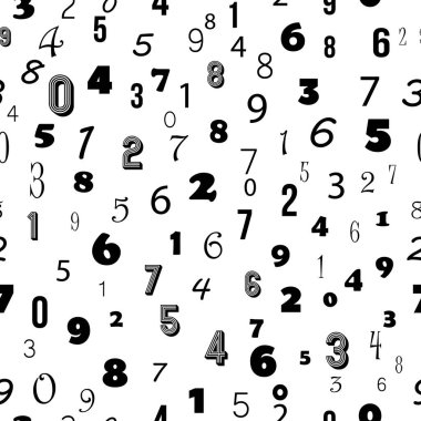 Sorunsuz arka plan numaraları ile