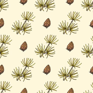 Elle çizilmiş altın tarlakuşu ile kusursuz desen