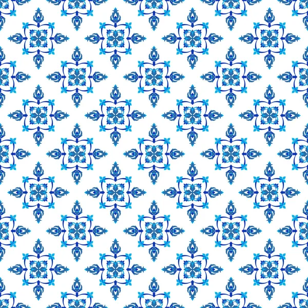 Azulejos carrelage ornemental traditionnel portugais — Image vectorielle