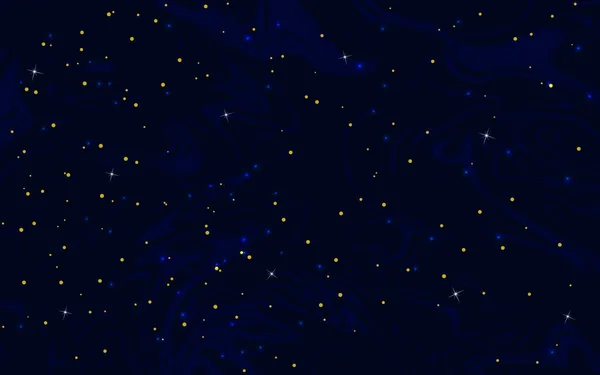 Абстрактний фон космосу з зірками — стоковий вектор
