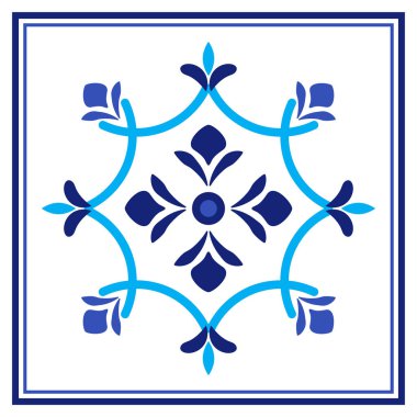 Azulejos Portekiz geleneksel süs taşı