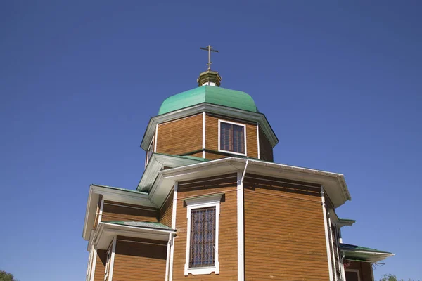 Orthodox church on a background of nature, church, cathedral