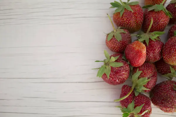 Strawberry Light Isolated Background — Stock Photo, Image