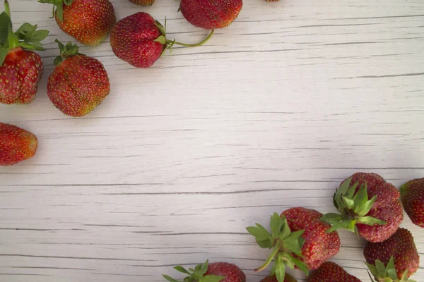 Strawberry Light Isolated Background — Stock Photo, Image