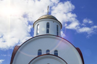 kubbe mavi gökyüzü Tapınağı