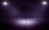 Картина, постер, плакат, фотообои "background of an empty dark room with neon light. abstract background with glow and nebula", артикул 210314960