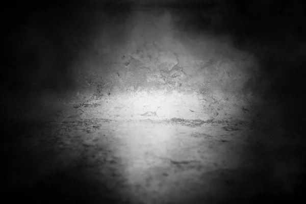 Háttérben Egy Üres Sötét Szobában Üres Falak Fények Füst Ragyogás — Stock Fotó