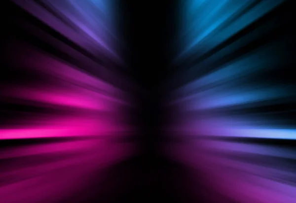 Scuro sfondo futuristico astratto. Linee e forme al neon. Neon bagliore e raggi su uno sfondo scuro — Foto Stock