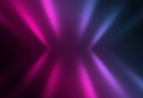 Dunkler abstrakter futuristischer Hintergrund. Leuchtlinien und Formen. Neonlicht und Strahlen auf dunklem Hintergrund — Stockfoto