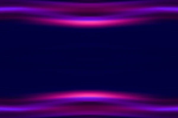 ネオン紫外線線 波と暗い抽象的な背景 ネオン効果 レーザー光ショーエネルギー波 — ストック写真