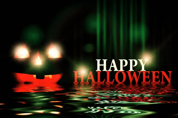 Ciemne Abstrakcyjne Tło Halloween Party Pusty Baner Pod Twoim Sms — Zdjęcie stockowe
