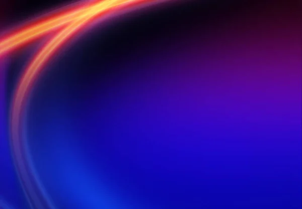 明亮的带有霓虹灯线条的抽象的未来主义背景 轻霓虹灯的效果 激光表演 能量波 — 图库照片