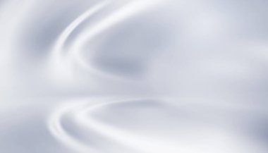 Soyut beyaz ve gri fütüristik arka plan. Işık çizgileri, dalgalar. Boş gradyan pankartı.