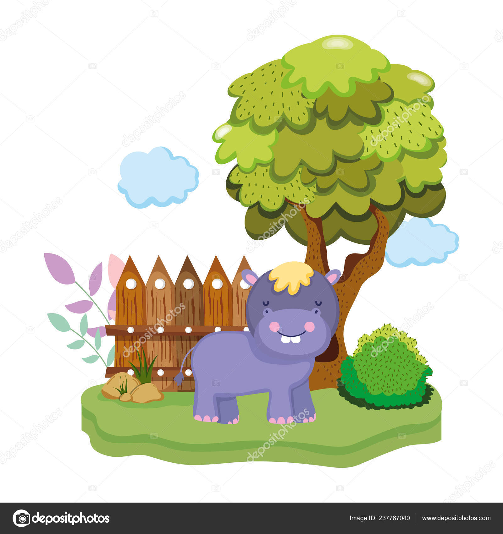 元の保育 カバ イラスト かわいい かわいいディズニー画像