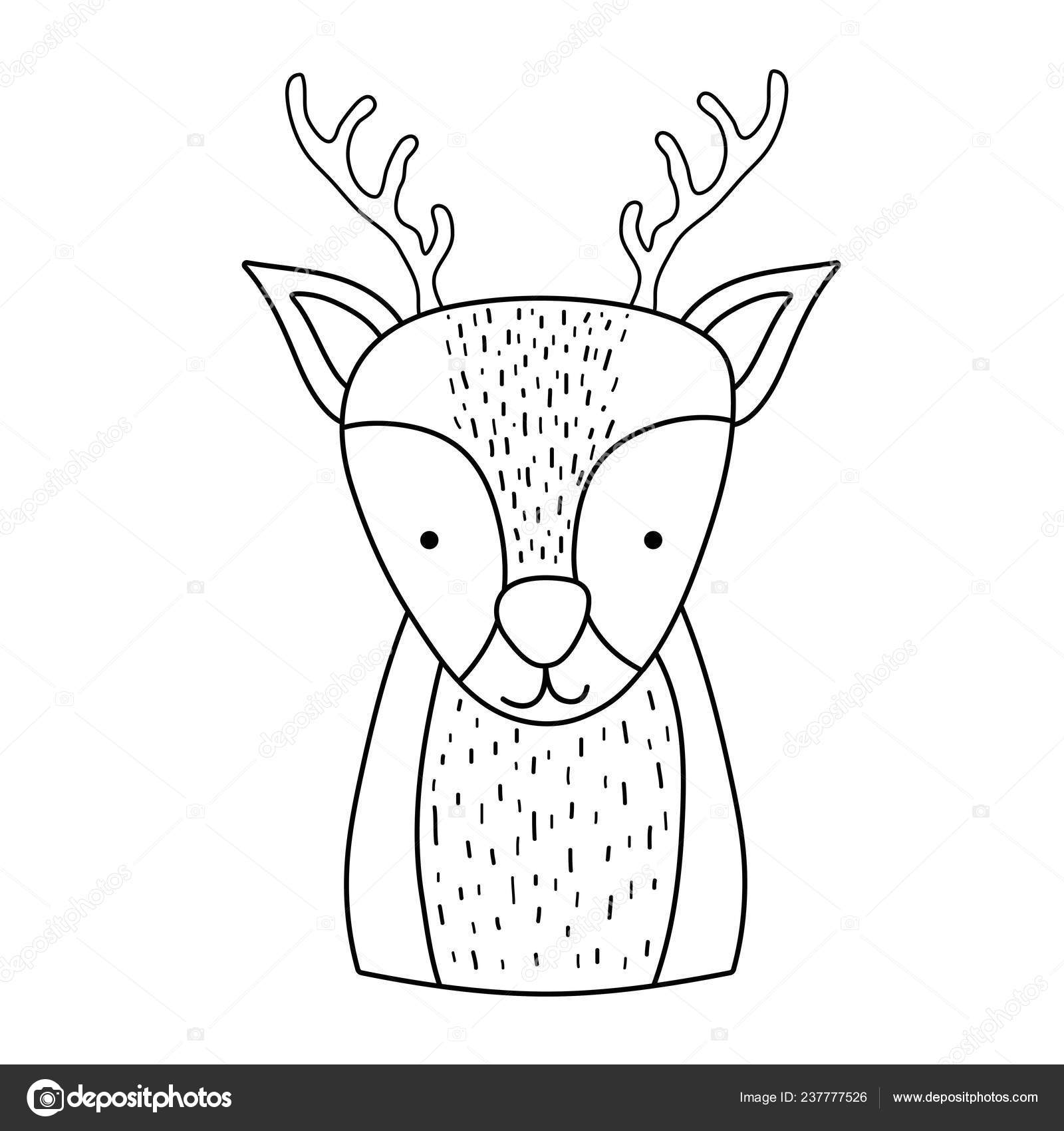 Disegni Di Natale Kawaii Renne