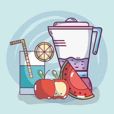 Gıda katkı maddeleri ve mutfak gereçleri ve malzemeleri illüstrasyon grafik tasarım vektör