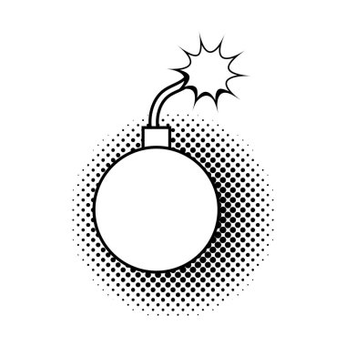 Boom pop sanat stil vektör çizim tasarım