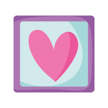 blok küpleri oyuncaklar simge vektör çizim tasarım