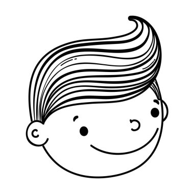 nişanlısı baş sevimli çizgi vektör çizim grafik tasarım