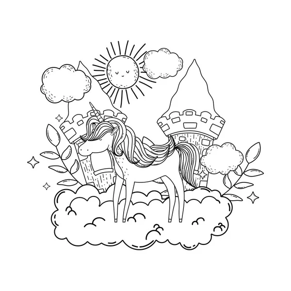 Unicorn Tattoo Hand Drawing On Paper Stock Illustration 190288517 |  Shutterstock