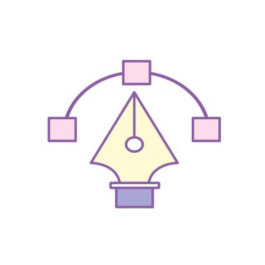 kalem düğümlerin Tasarım görüntü vektör çizim ile