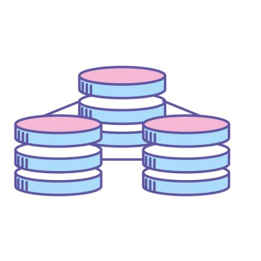veritabanı teknolojisi sistem bilgi hizmeti vektör çizim