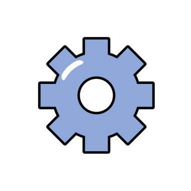 gear engineering industry process technology vector illustration