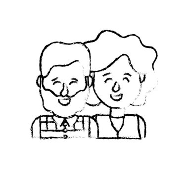 saç tasarım vektör çizim şekil güzel çiftle