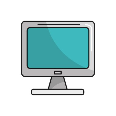 teknoloji bilgisayar bilgi hizmeti verilerin, vektör çizim