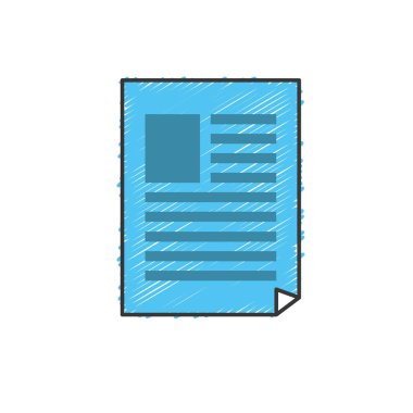 iş belge ve şirket bilgileri vektör çizim