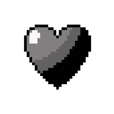 kontur kalp sevgi ve hayat sembolü tasarım vektör çizim