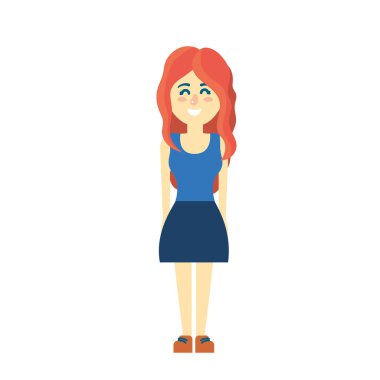 güzellik kadın saç modeli tasarım vektör çizim ile