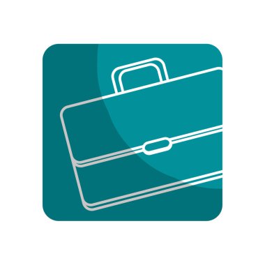 işle ilgili belgeleri, illüstrasyon tasarım vektör logo bavul