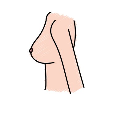 tıbbi tedavi vektör çizim meme kanser önleme