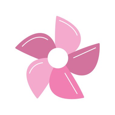 Rüzgar pervane oyuncak hava vektör çizim ile oynamak için