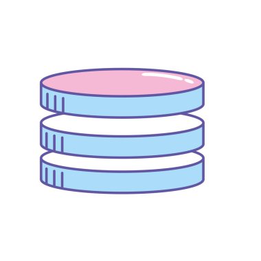 veritabanı teknolojisi sistem bilgi hizmeti vektör çizim